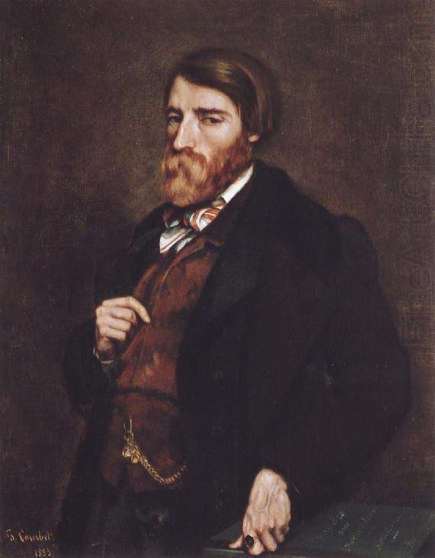 Portrait of Alfred Bruyas, Gustave Courbet